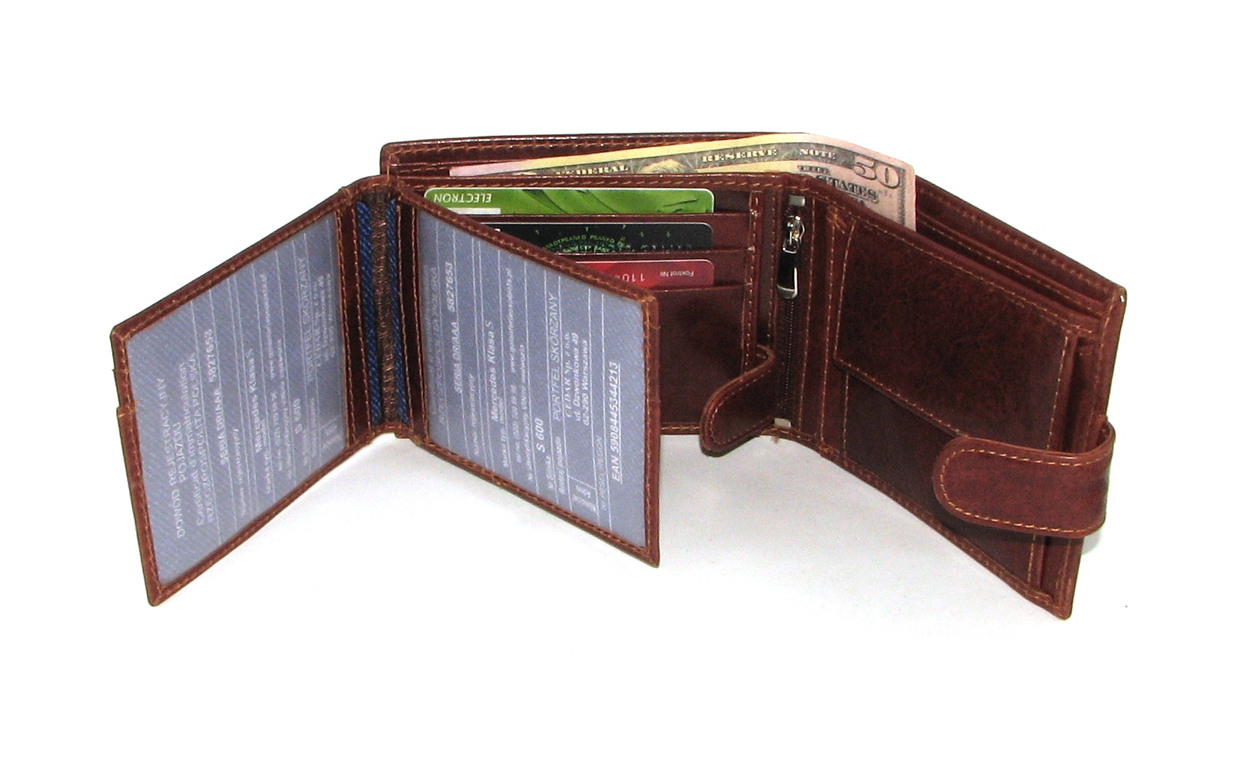 Кошелек мужской Buffalo Wild N992L-VTU BROWN Кошелек мужской Buffalo Wild N992L-VTU BROWN